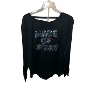 Elegant Black Long Sleeve Top